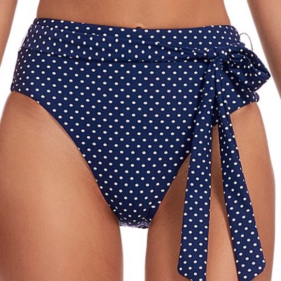 Vitamin A Lola high waist rumba dots bikini bottom - Picture 4 of 6
